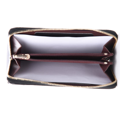 Chanel Caviar Quilted Small Zip Around Wallet Black 5 of 11