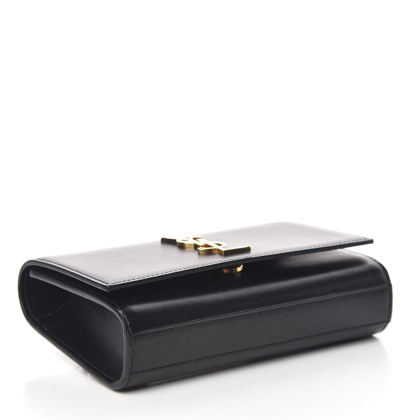 Smooth Calfskin Monogram Kate Belt Bag Black