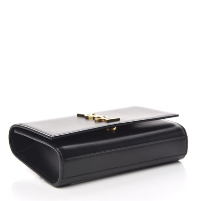 Saint Laurent Smooth Calfskin Monogram Kate Belt Bag Black 4 of 9