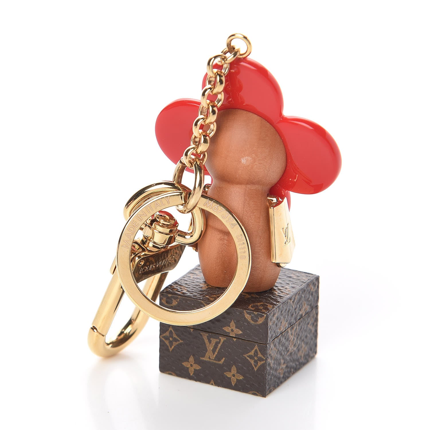 Louis Vuitton Monogram Vivienne Trunk Bag Charm Key Holder 3 of 5