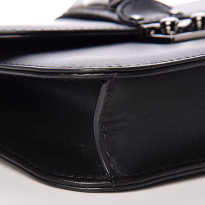Valentino Garavani Vitello Small Glam Lock Rockstud Flap Black 8 of 9