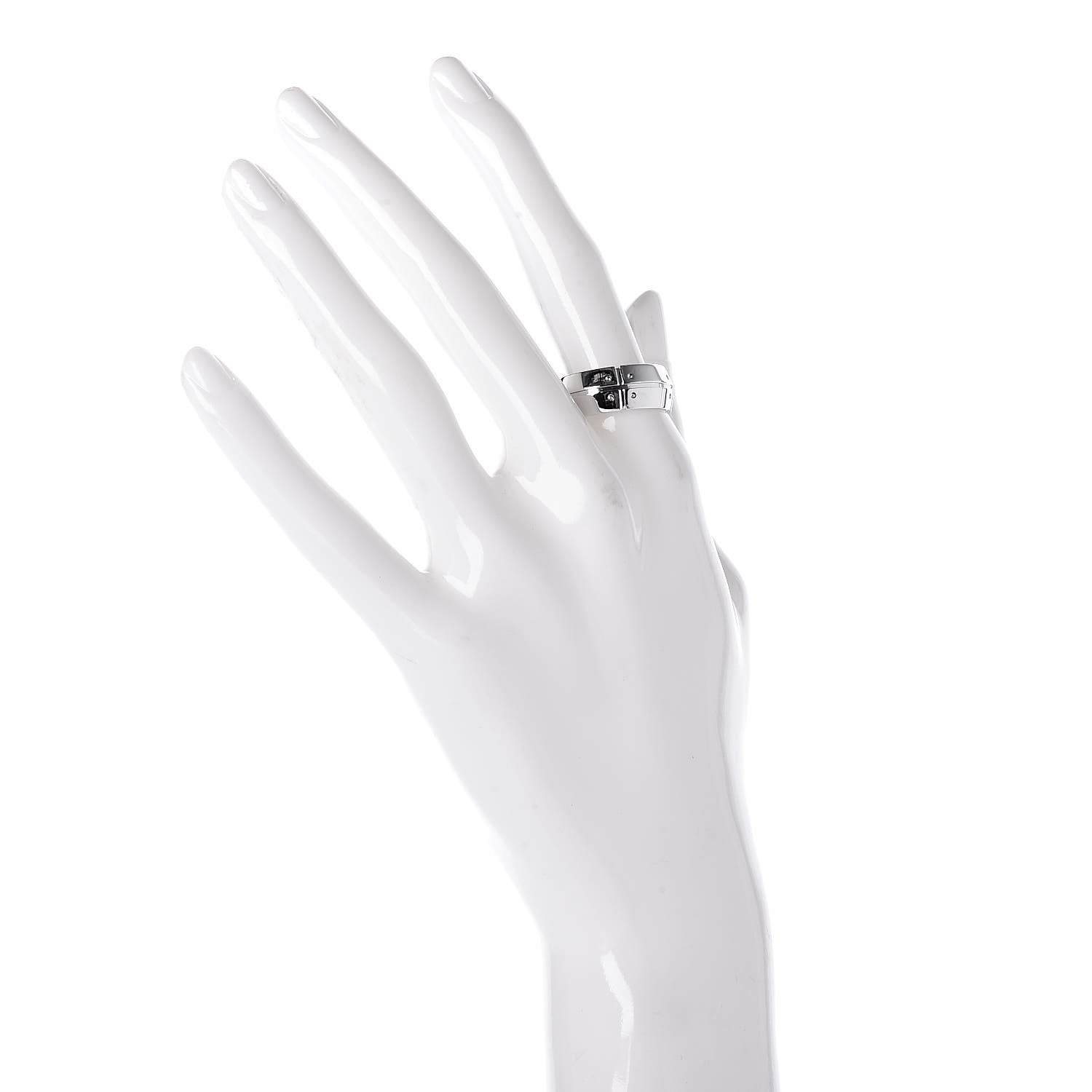 Tiffany 18K White Gold Streamerica Ring 59 8.75 2 of 4