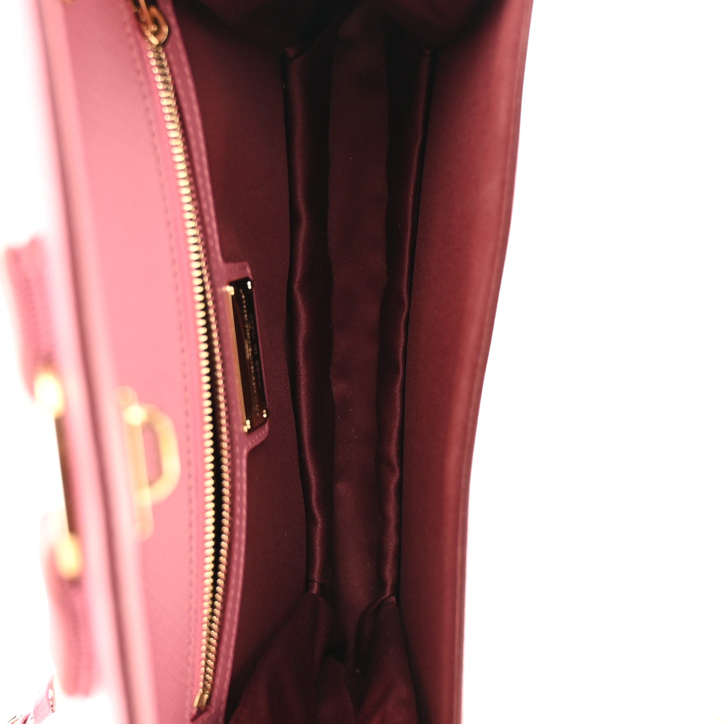 Printed Calfskin Ginny Shoulder Bag Griotte