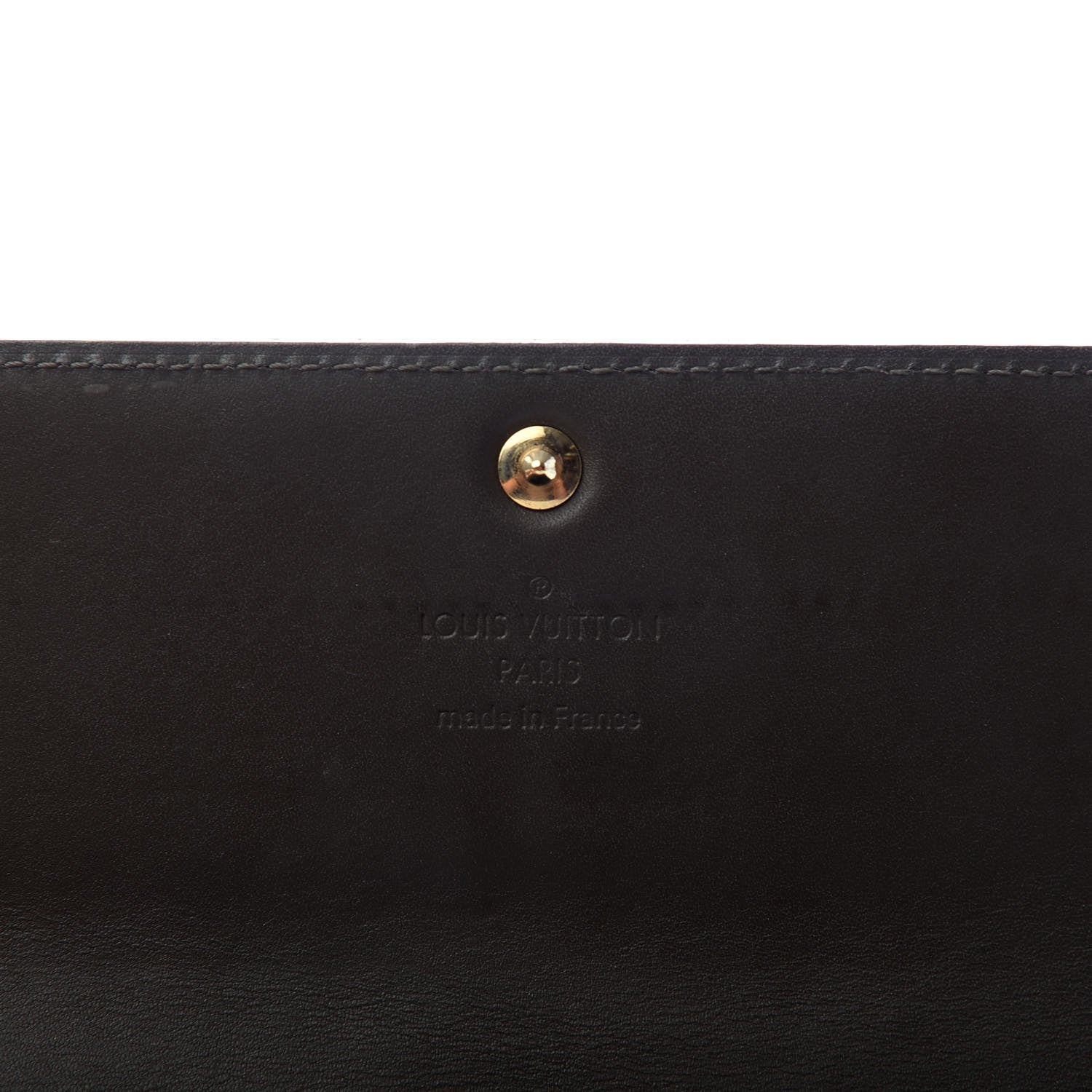 Louis Vuitton Vernis Sarah Wallet Vert Bronze 6 of 7