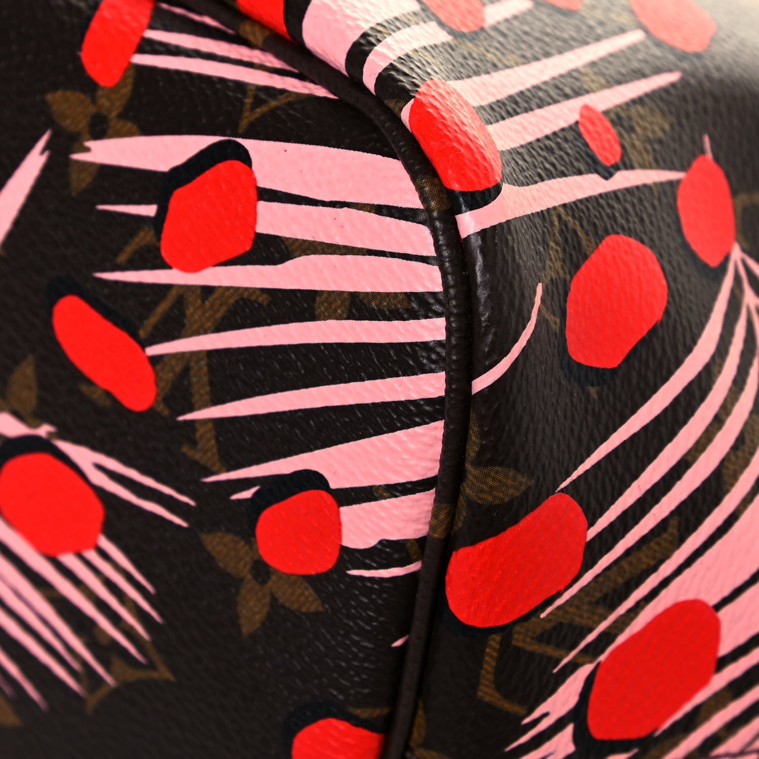 Louis Vuitton Monogram Jungle Dots Neo Neverfull MM Sugar Pink Poppy 9 of 13