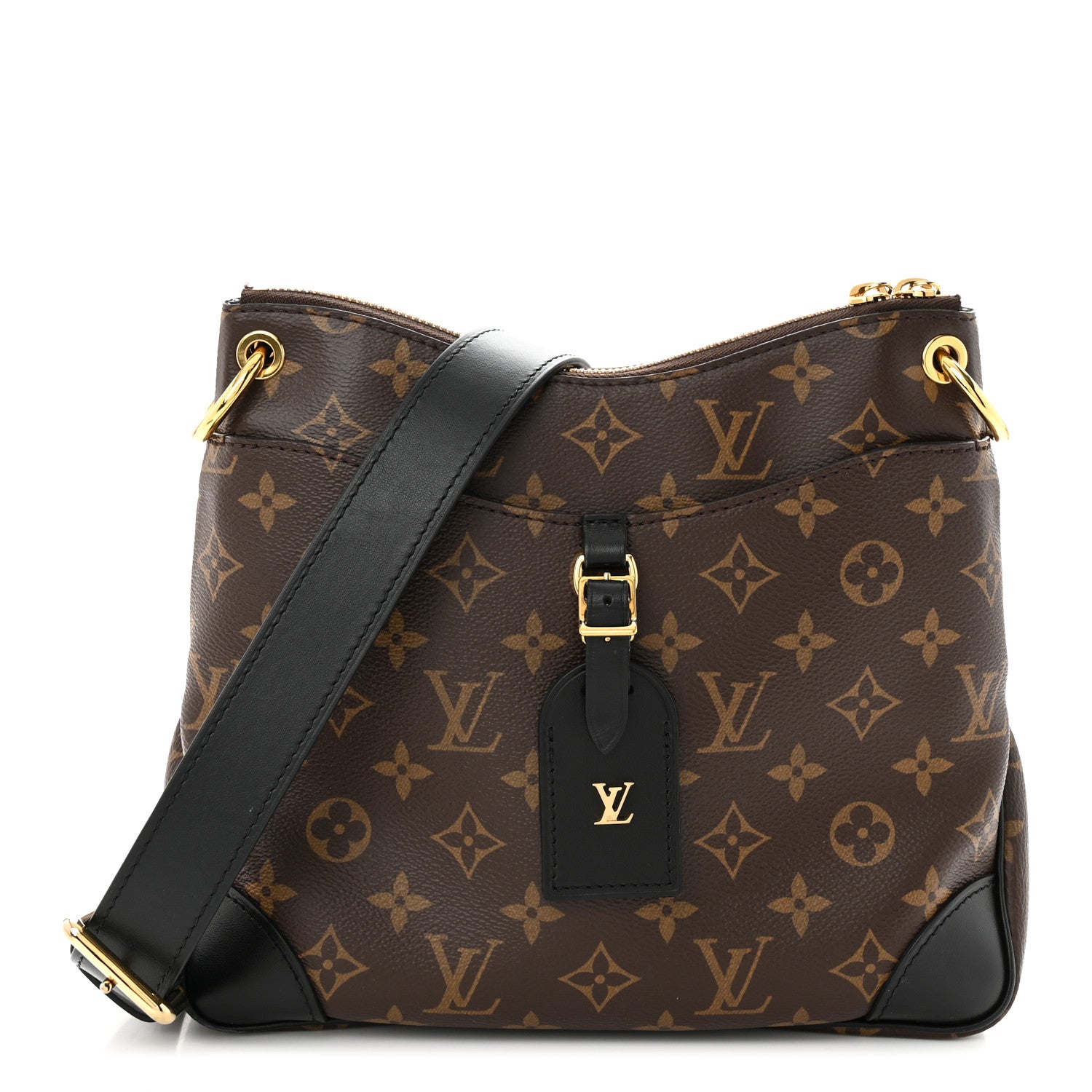 Louis Vuitton Monogram Odeon PM Black 1 of 10