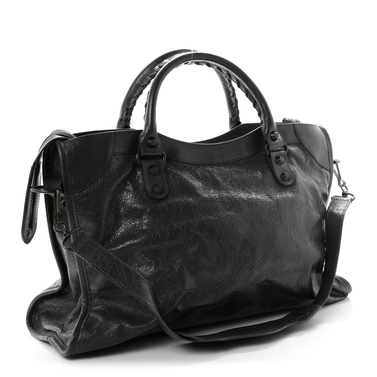 Balenciaga Agneau Classic Hardware City Gris Fossile 4 of 11