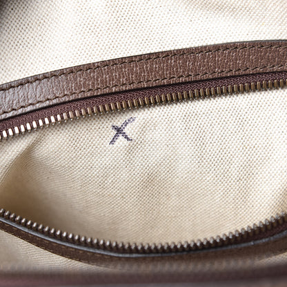 Gucci GG Supreme Monogram Web Medium Ophidia Messenger Bag Brown 8 of 11