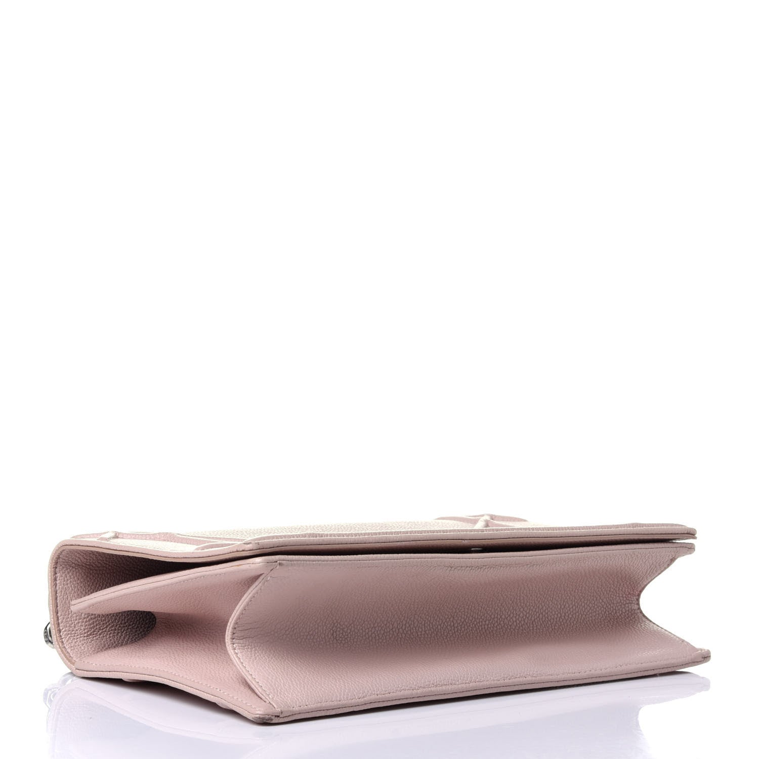 Christian Dior Grained Calfskin Cannage Medium Diorama Flap Bag Rose Poudre 4 of 10