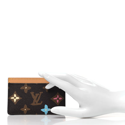 Louis Vuitton Monogram Craggy Card Holder Chocolate 2 of 8