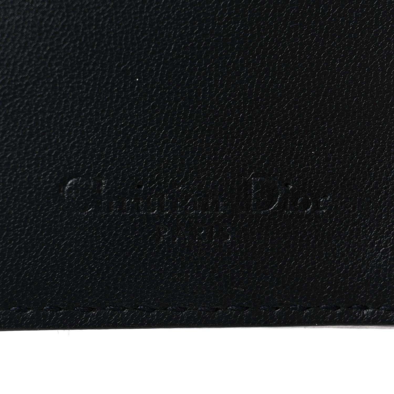 Christian Dior Metallic Patent Micro-Cannage Lady Dior Card Holder Silver 7 of 9