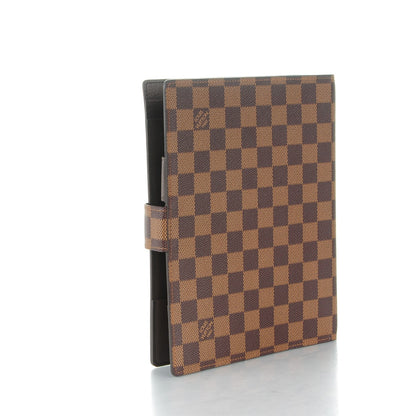 Louis Vuitton Damier Ebene Large Ring Agenda Cover 3 of 7