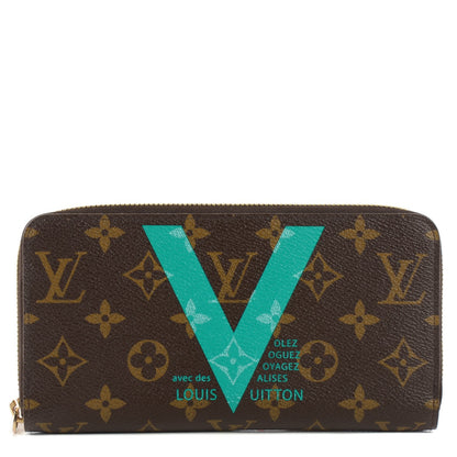 Louis Vuitton Monogram V Zippy Wallet Turquoise 1 of 7
