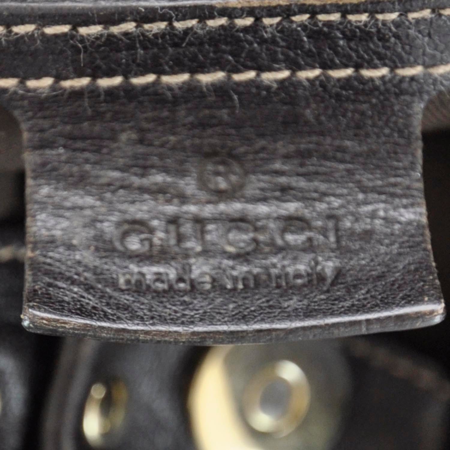 Gucci Monogram Pelham Shoulder Bag Ebony 9 of 11