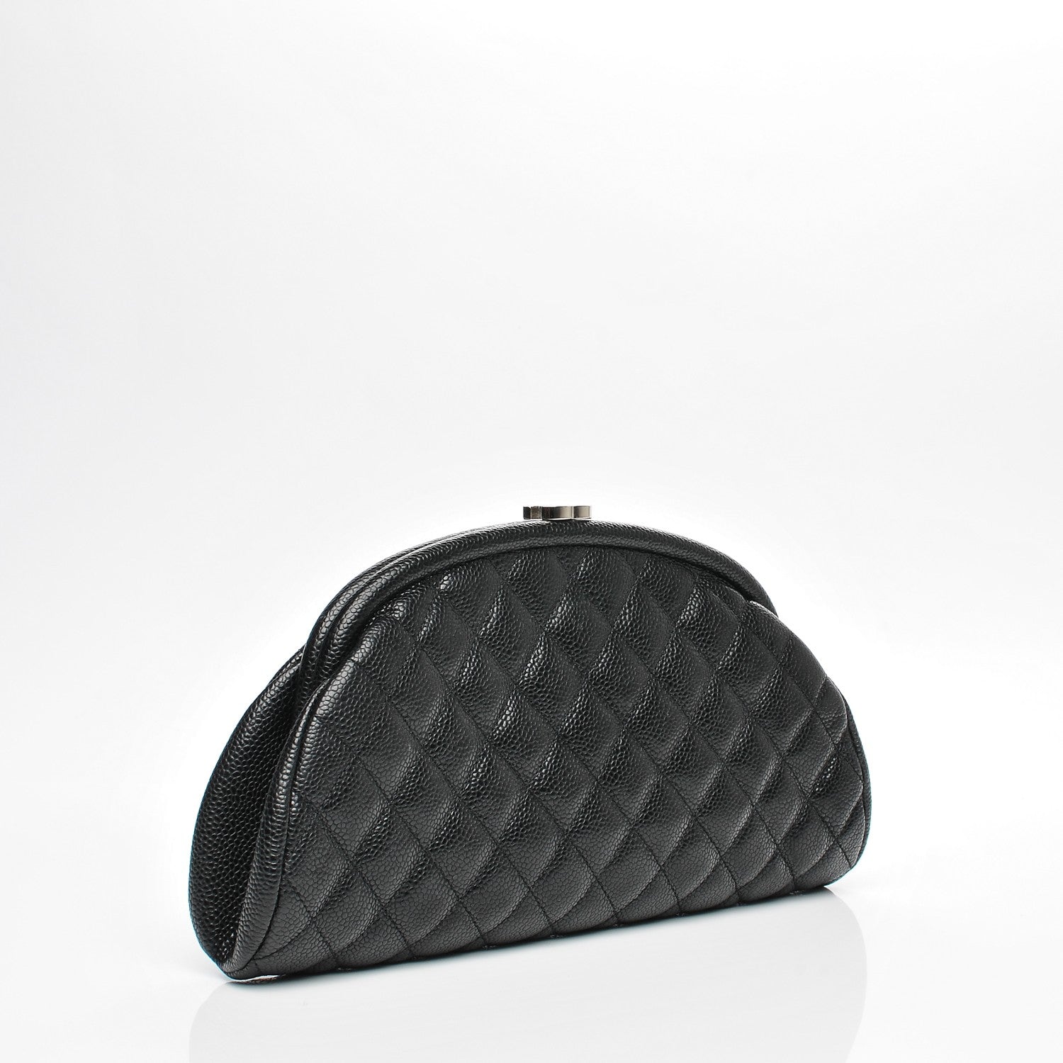 Chanel Caviar Quilted Timeless Clutch Black 3 of 7