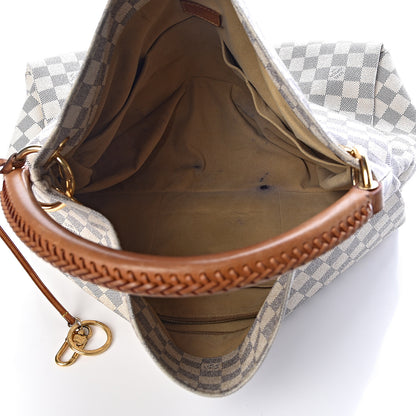 Louis Vuitton Damier Azur Artsy MM 5 of 13