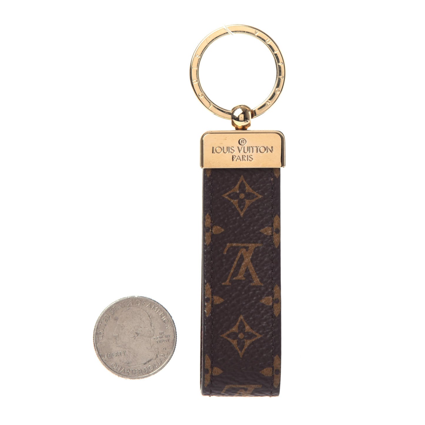 Monogram Dragonne Key Holder