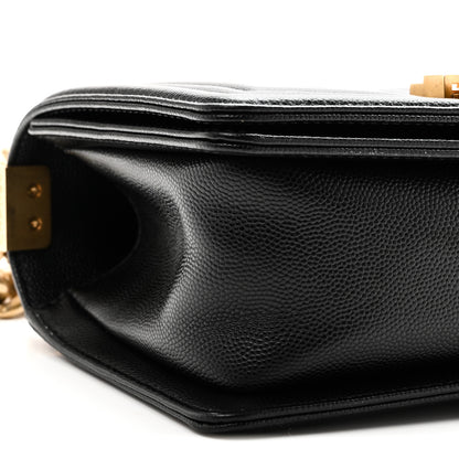 Chanel Caviar Quilted Small Boy Flap Black 9 of 11