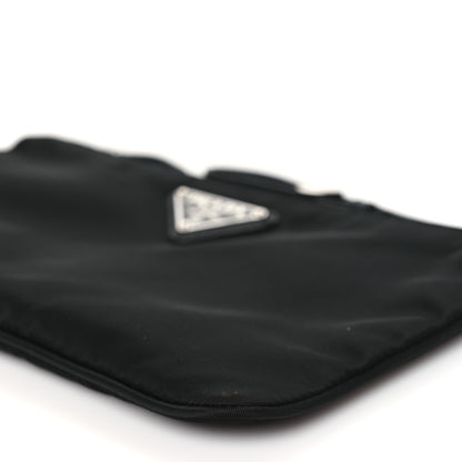 Prada Tessuto Nylon Vela Wristlet Black 10 of 10