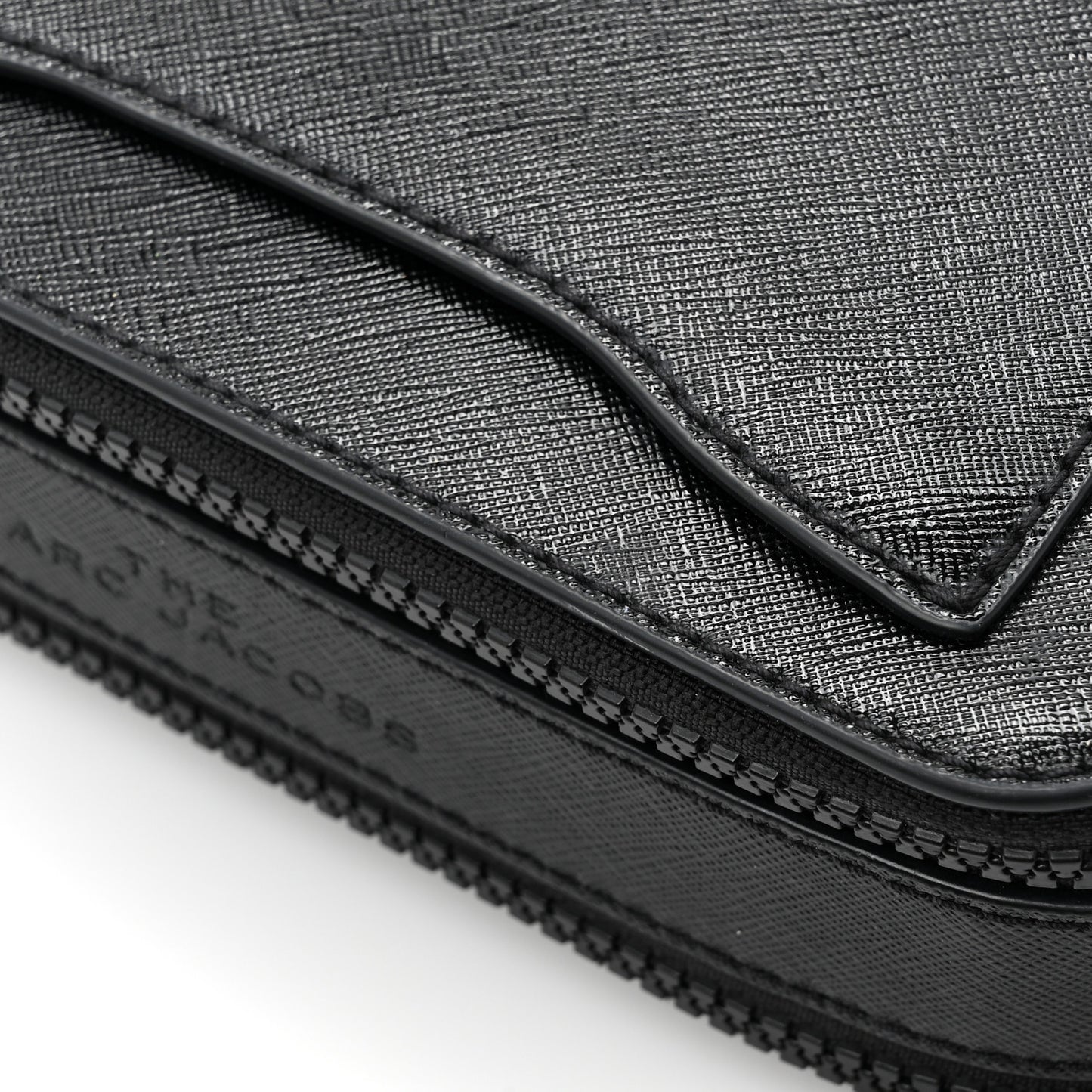 Saffiano Snapshot Camera Bag Black