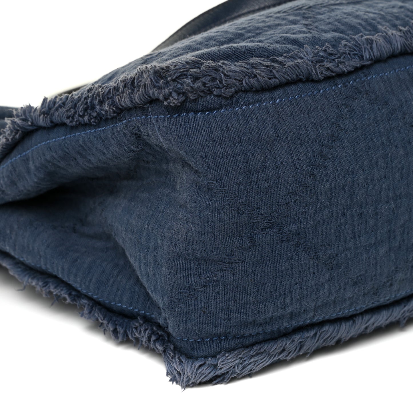 Canvas Large Double Face Shopping Tote Navy