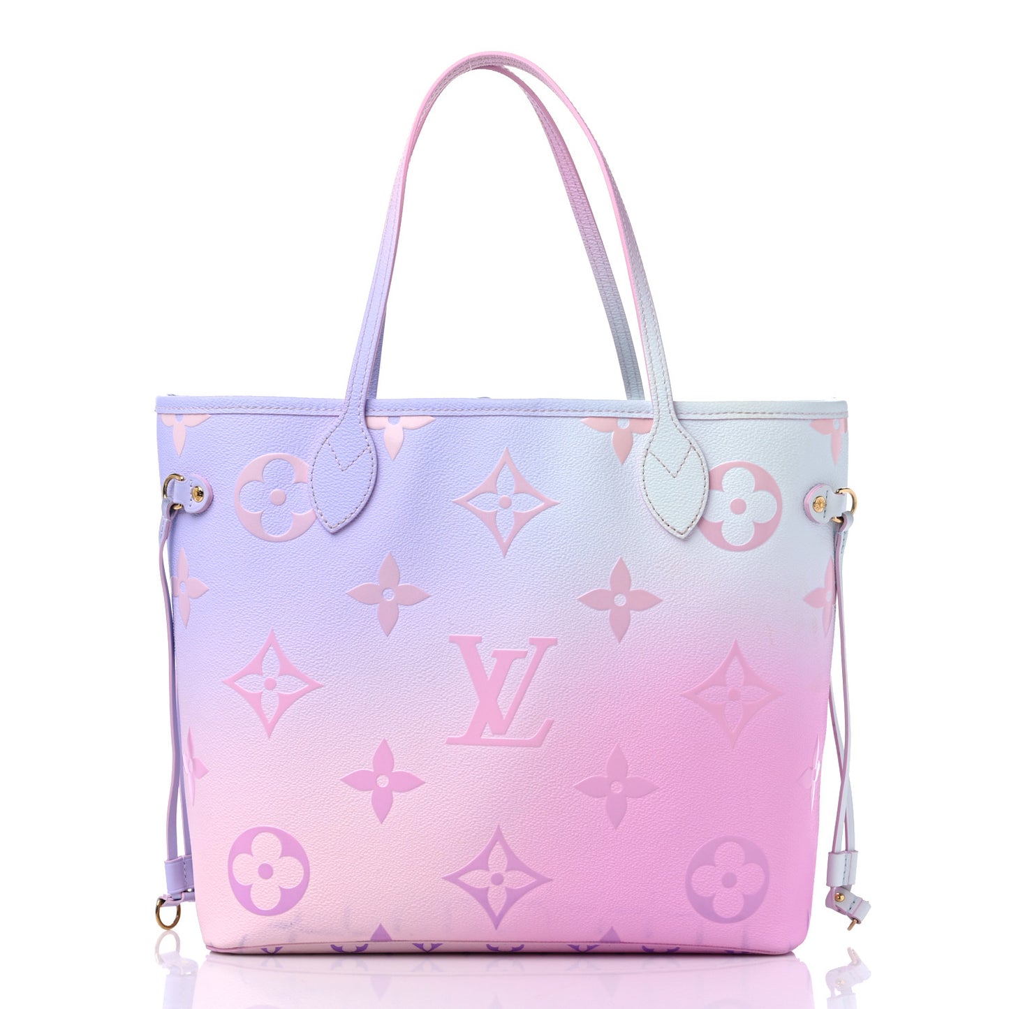 Monogram Giant Spring In The City Neverfull MM Sunrise Pastel