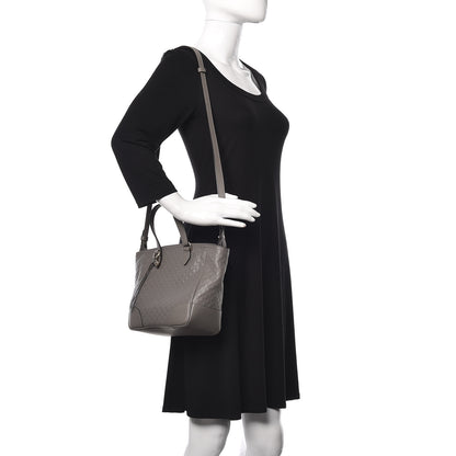 Gucci Microguccissima Small Bree Tote Graphite 2 of 12