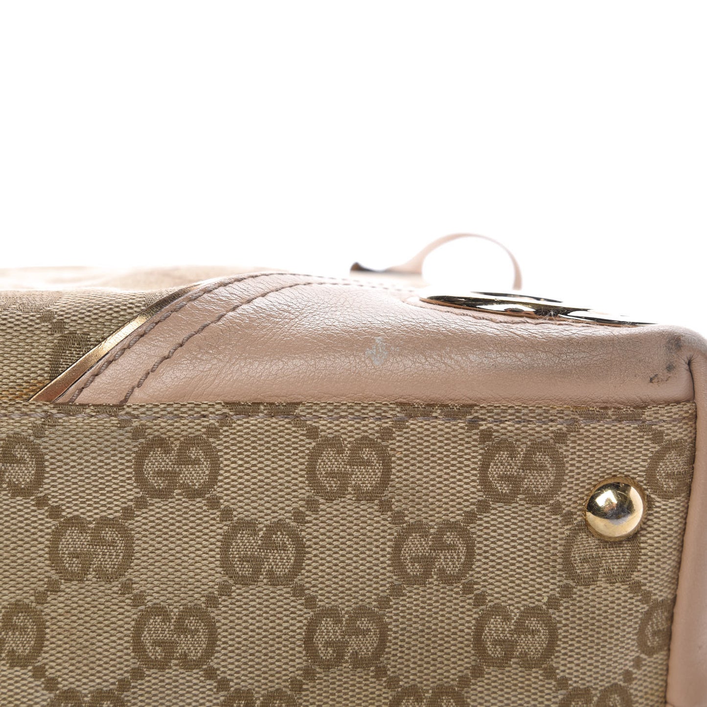 Monogram Medium New Britt Tote Beige