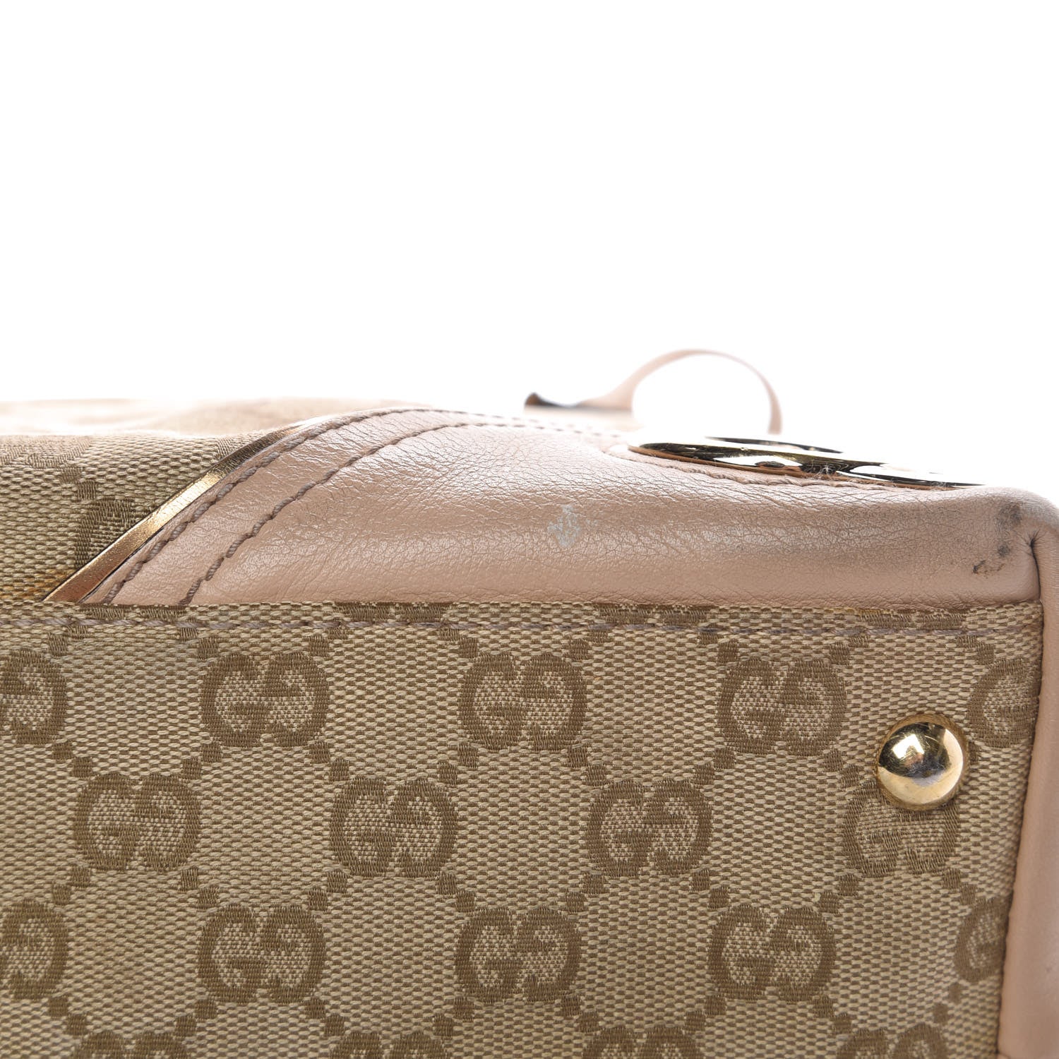 Gucci Monogram Medium New Britt Tote Beige 23 of 27