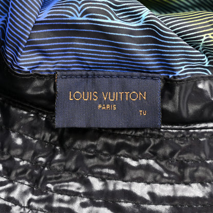 Louis Vuitton Nylon 2054 Transformable Bob Bucket Hat 58 Black 8 of 9