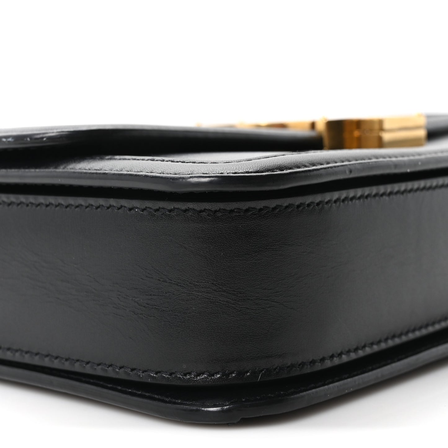 Box Calfskin Monogram Medium Solferino Satchel Black