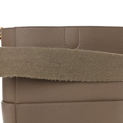 Celine Soft Grained Calfskin Sangle Bucket Bag Taupe 14 of 14