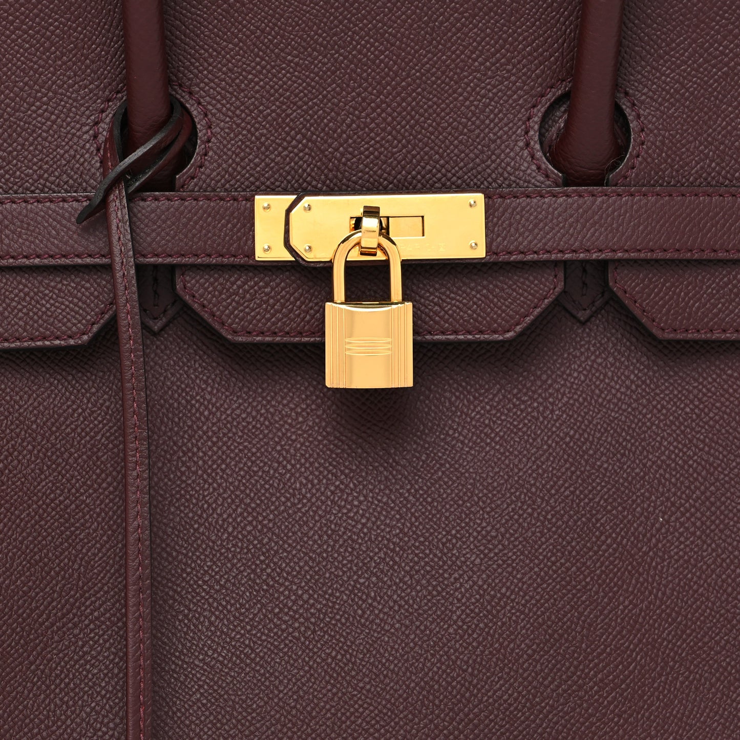 Epsom Birkin 35 Bordeaux