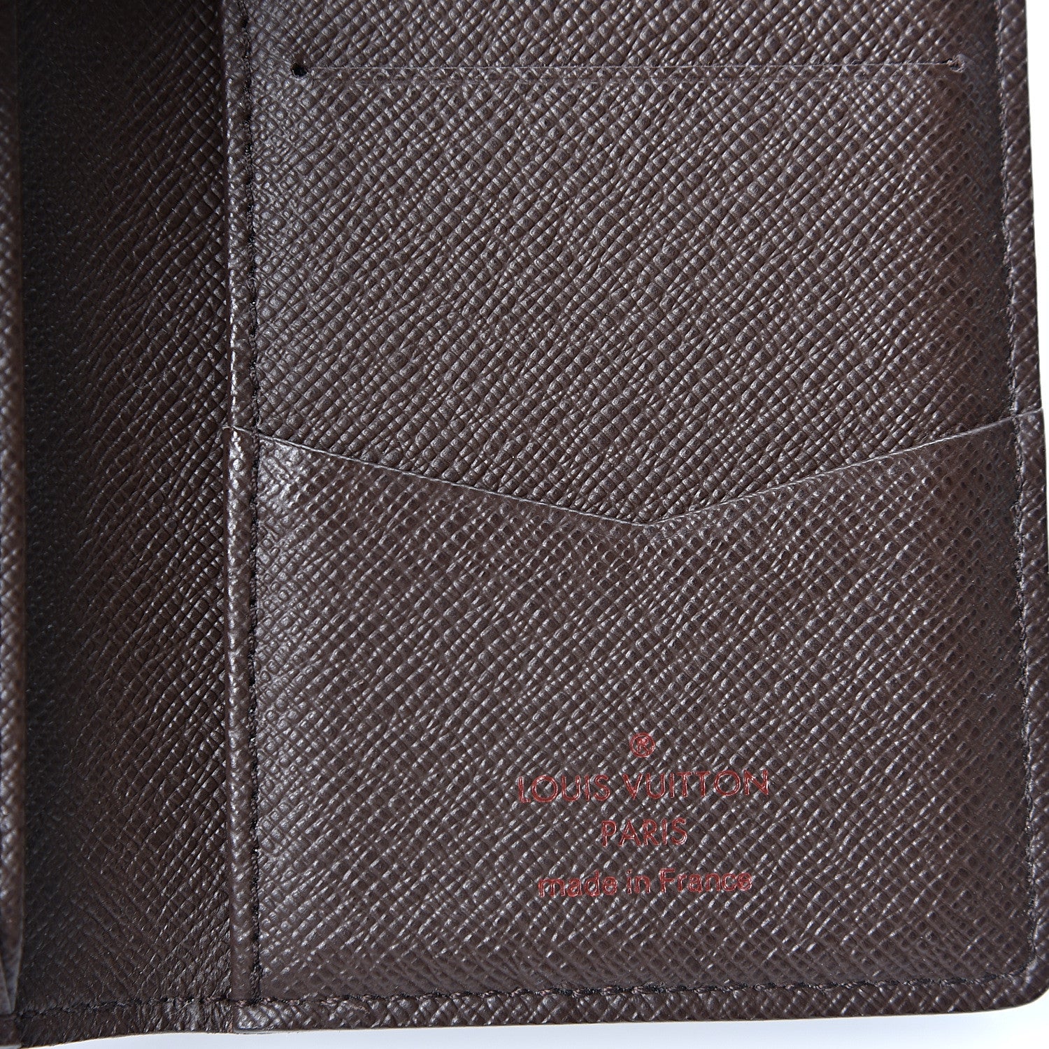 Louis Vuitton Damier Ebene Pocket Organizer NM 5 of 8
