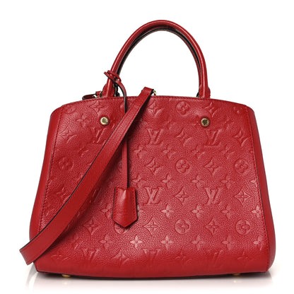 Louis Vuitton Empreinte Montaigne MM Cherry 1 of 8