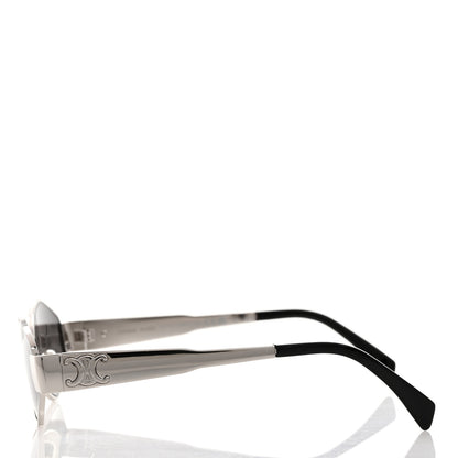 Celine Metal Triomphe 02 Sunglasses CL40254U Silver 3 of 7