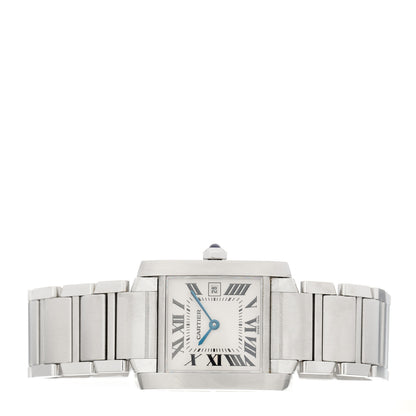 Cartier Stainless Steel 25mm Tank Francaise Quartz Watch 2 of 4