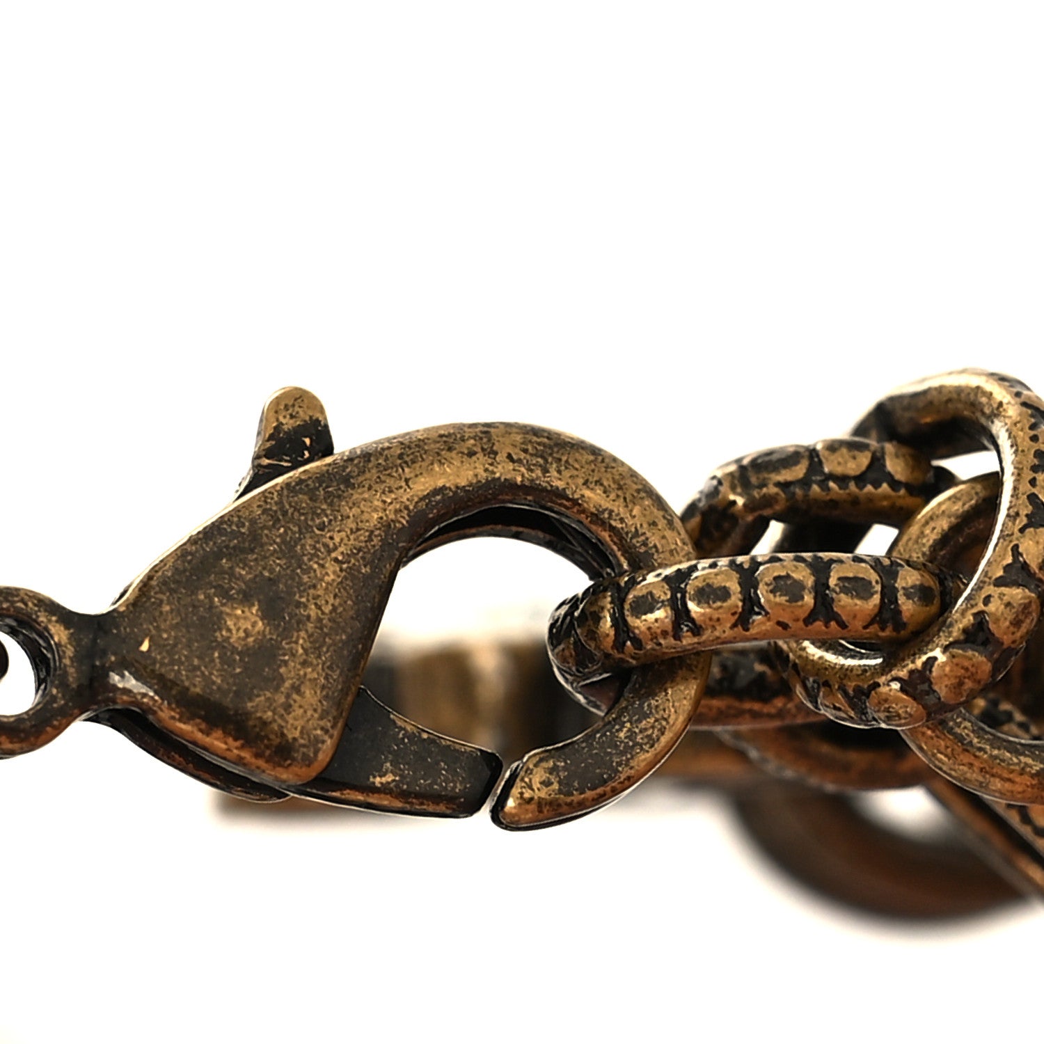 Chanel Crystal City of Lights Chain Bracelet Gold 5 of 6