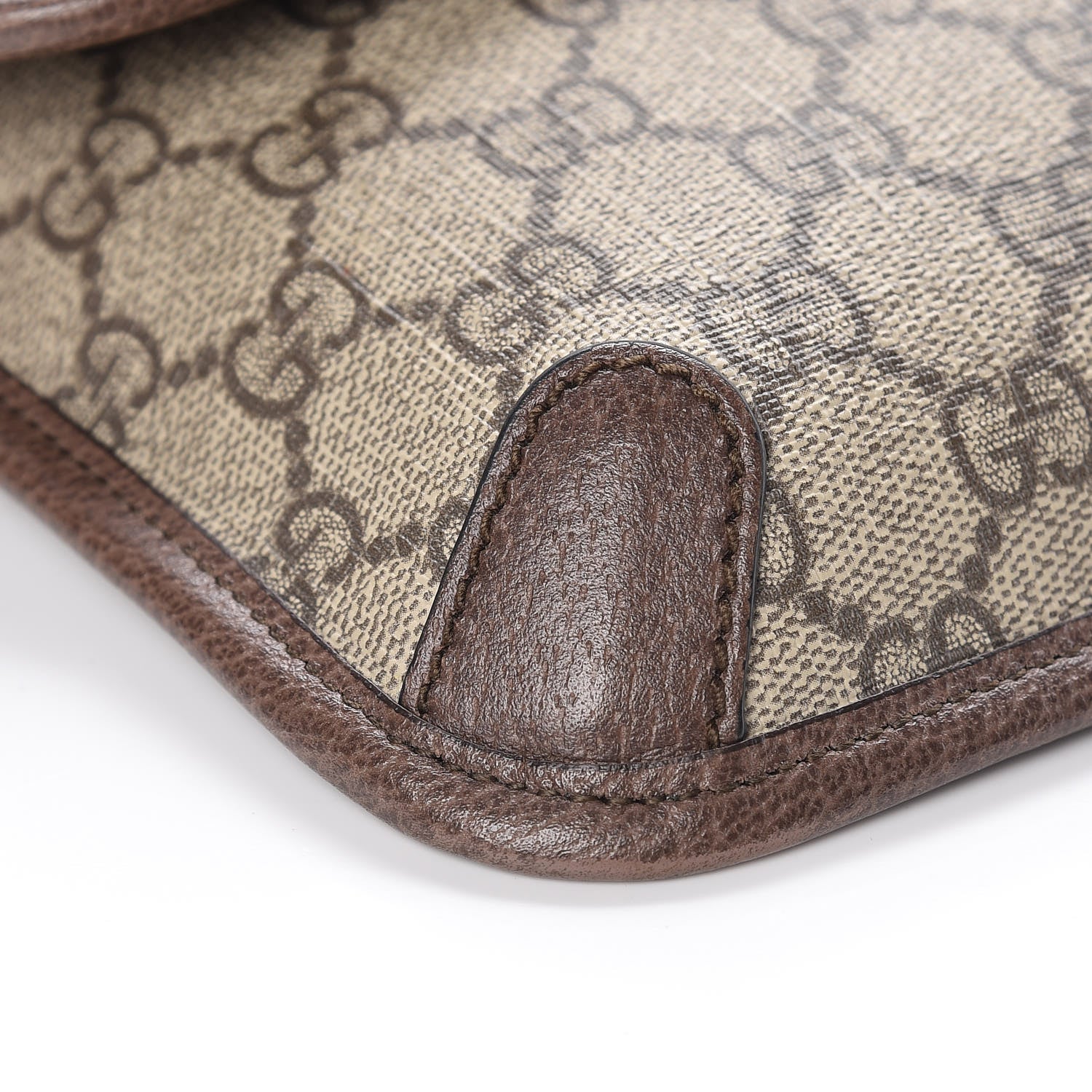 Gucci GG Supreme Monogram Neo Vintage Web Belt Bag Brown 11 of 11