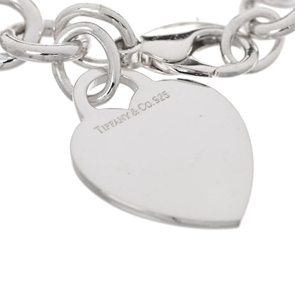 Tiffany Sterling Silver Heart Tag Charm Bracelet 3 of 3