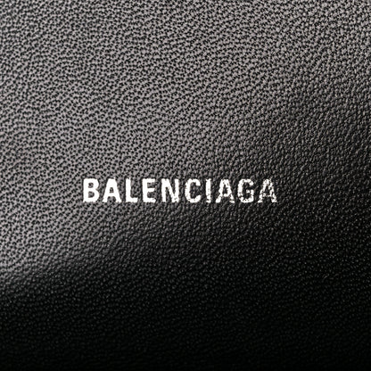 Balenciaga Calfskin Small Miami Tote Bag Black 6 of 10