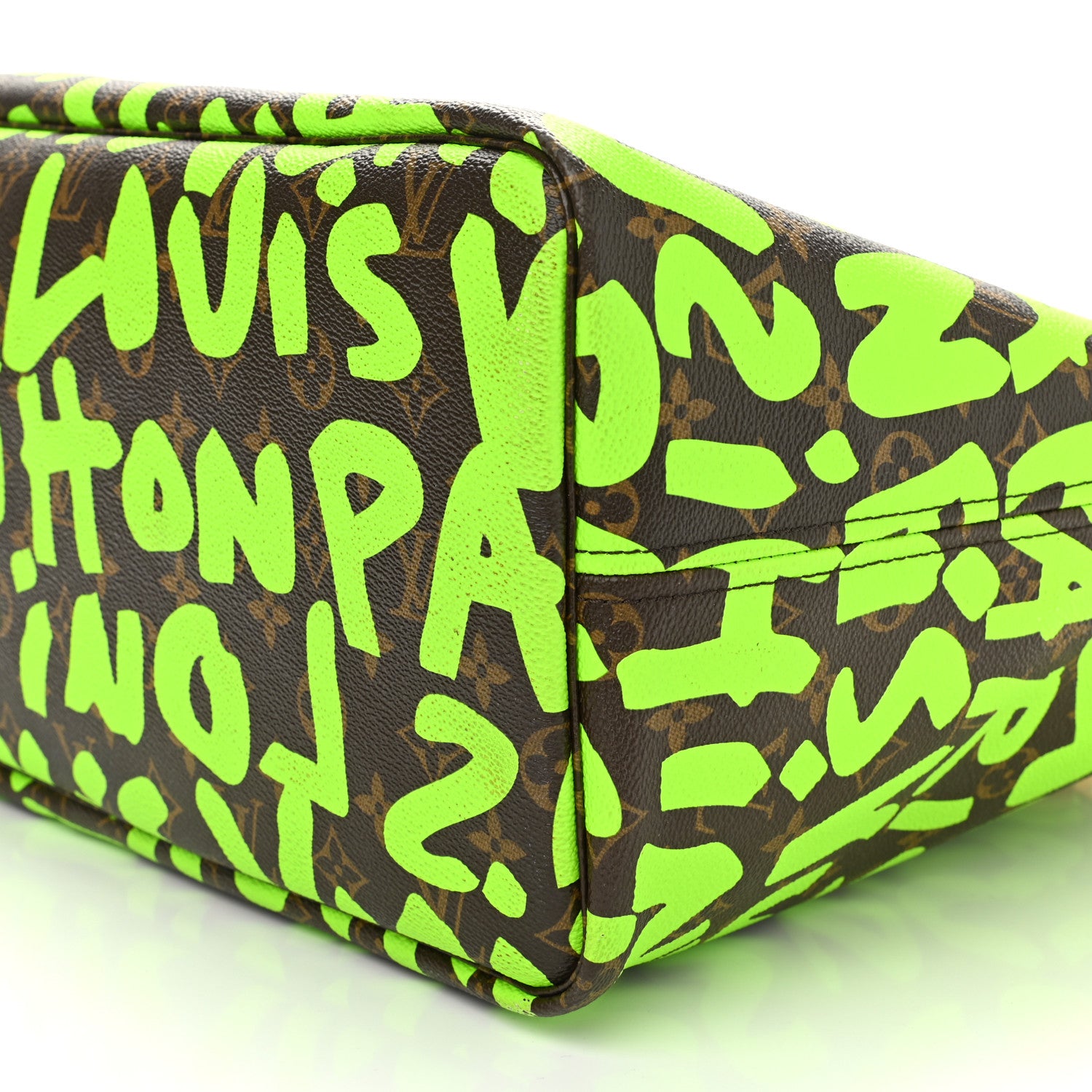 Louis Vuitton Monogram Graffiti Neverfull GM Green 9 of 9