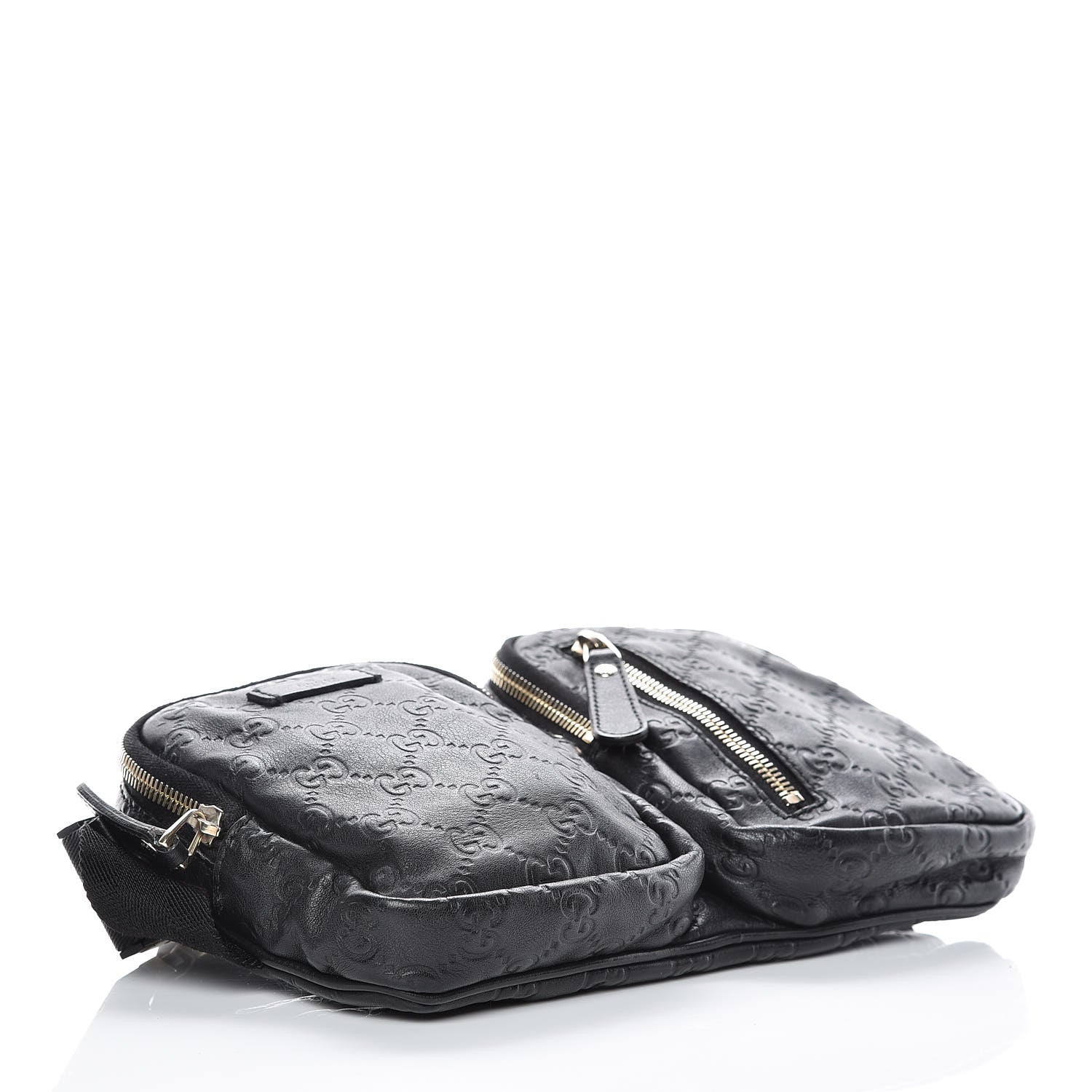 Gucci Guccissima Belt Bag Black 4 of 11