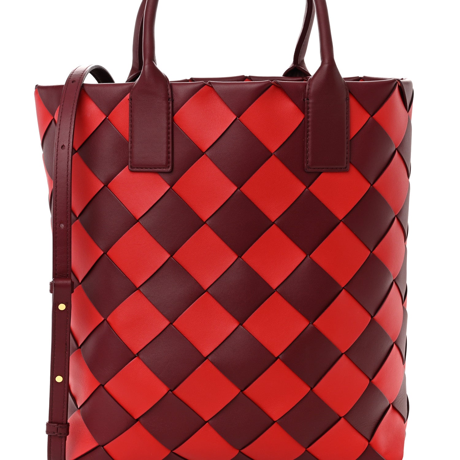 Bottega Veneta Nappa Maxi Cabat 30 Red Burgundy 7 of 10