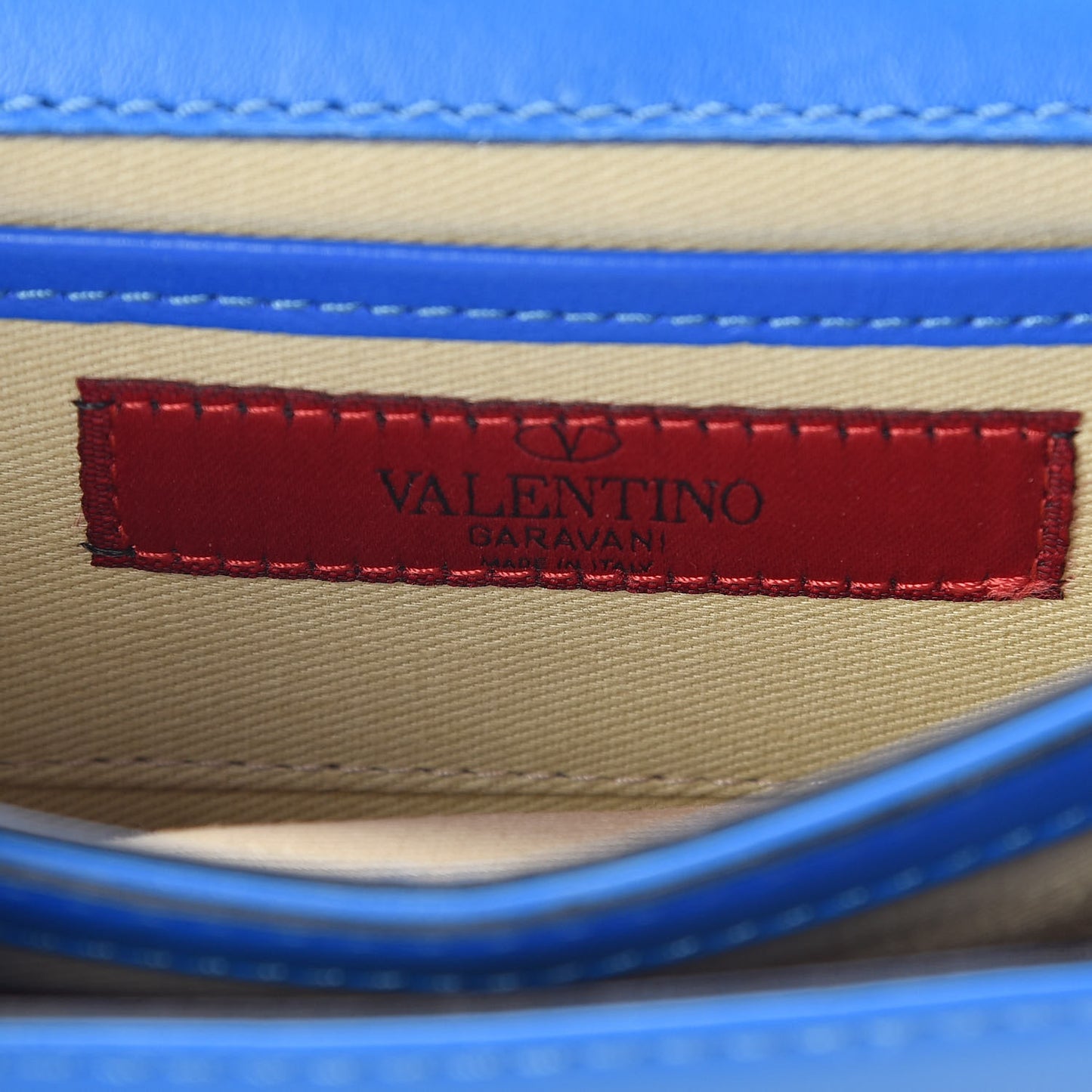 Nappa Mini Va Va Voom Shoulder Bag Blue Fluo