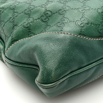 Gucci Guccissima Medium Jackie O Bouvier Hobo Green 8 of 13