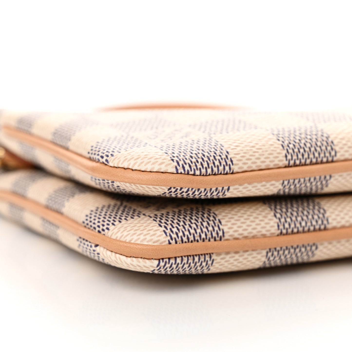 Damier Azur Double Zip Pochette