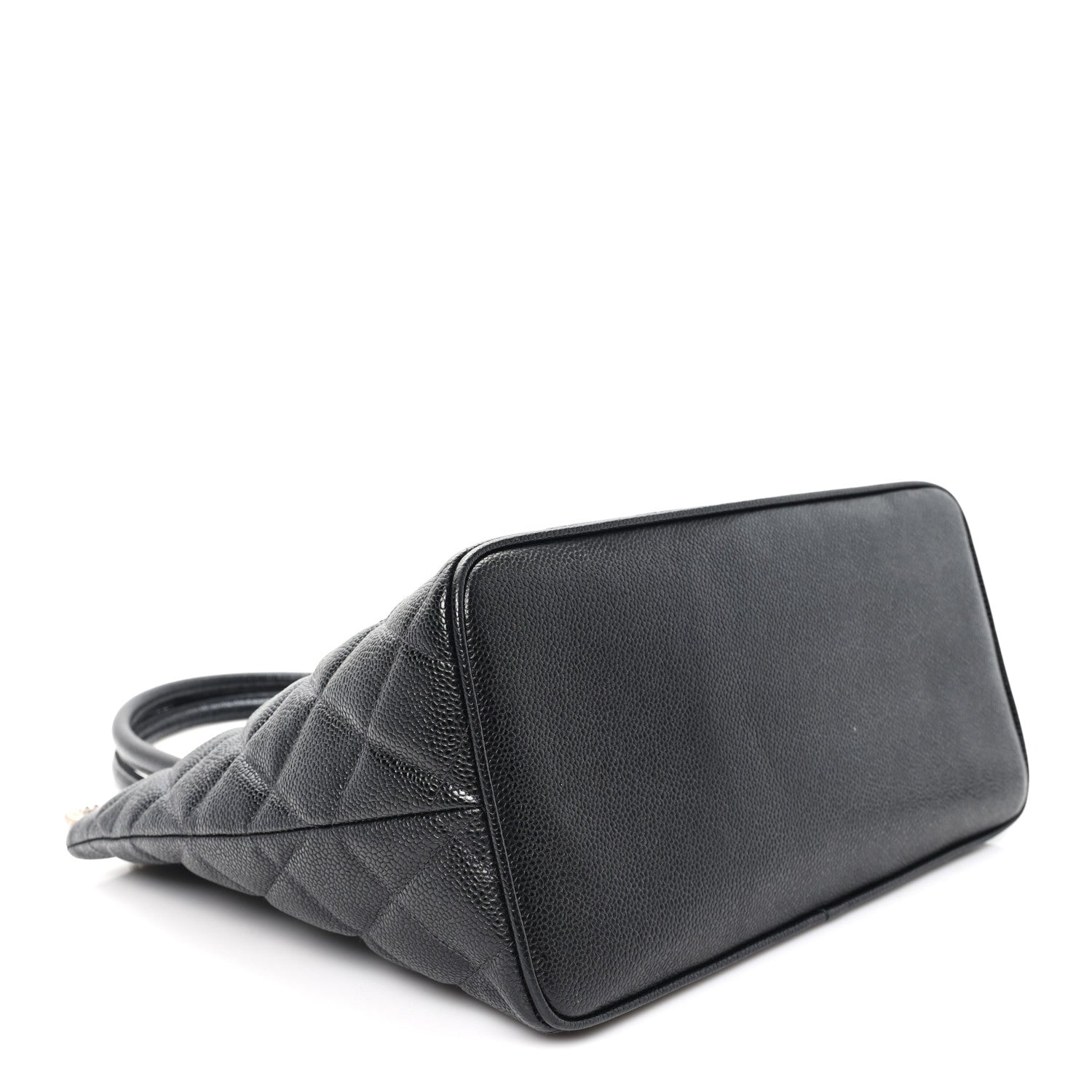 Chanel Caviar Quilted Medallion Tote Black 4 of 10