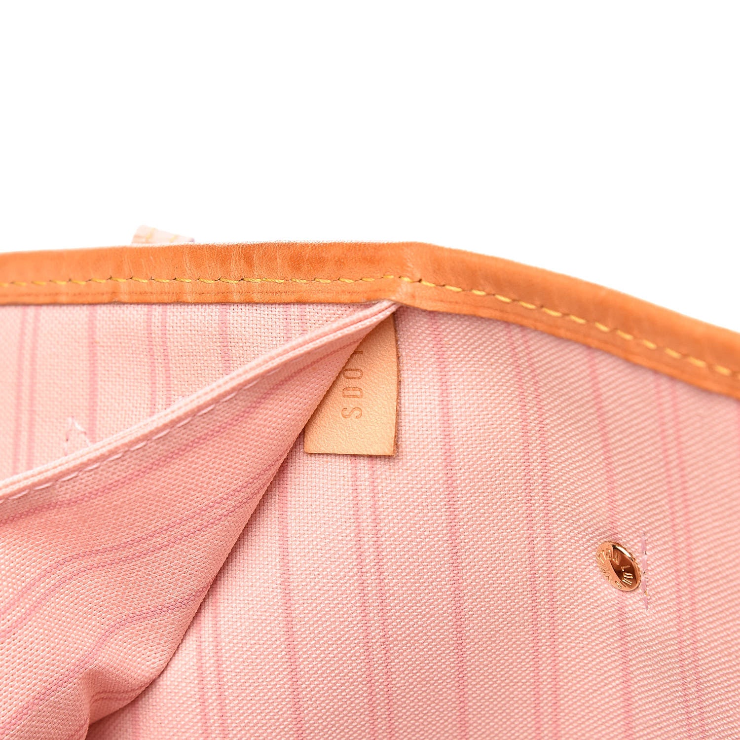Louis Vuitton Damier Azur Neo Neverfull MM Rose Ballerine 8 of 17