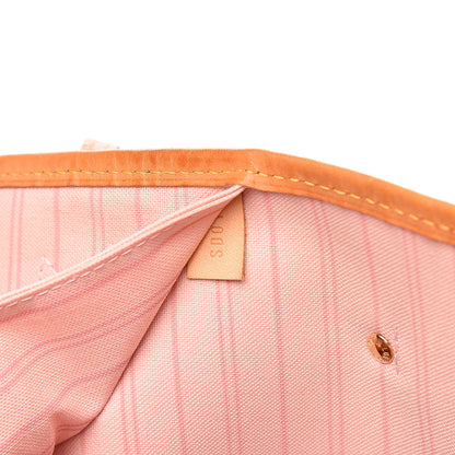 Louis Vuitton Damier Azur Neo Neverfull MM Rose Ballerine 8 of 17